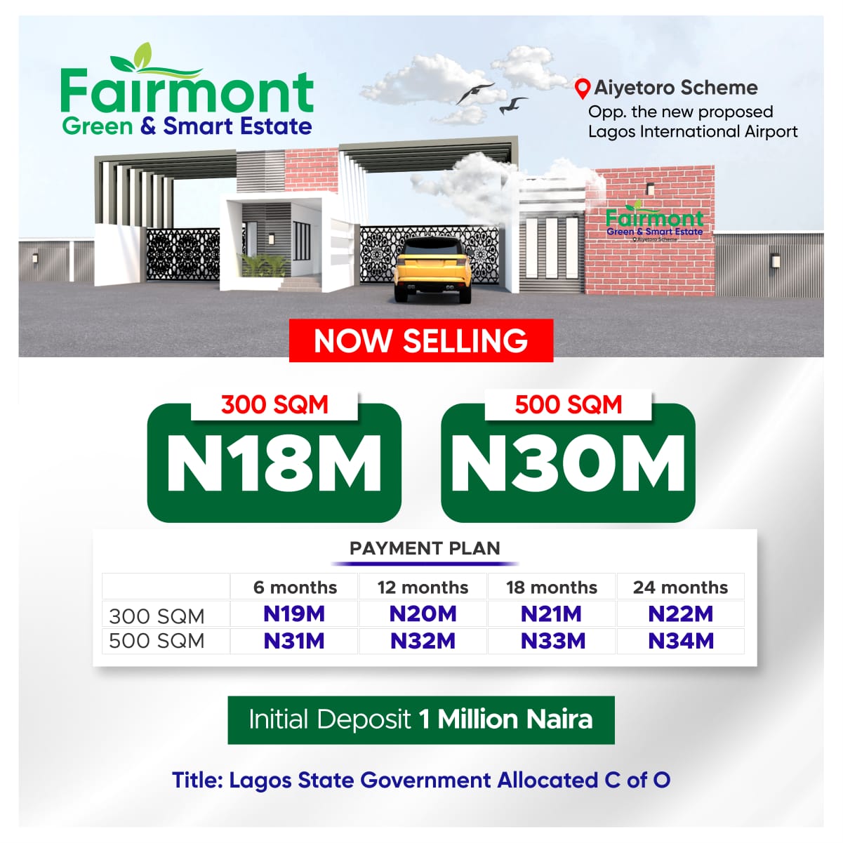 Fairmont Green & Smart Estate