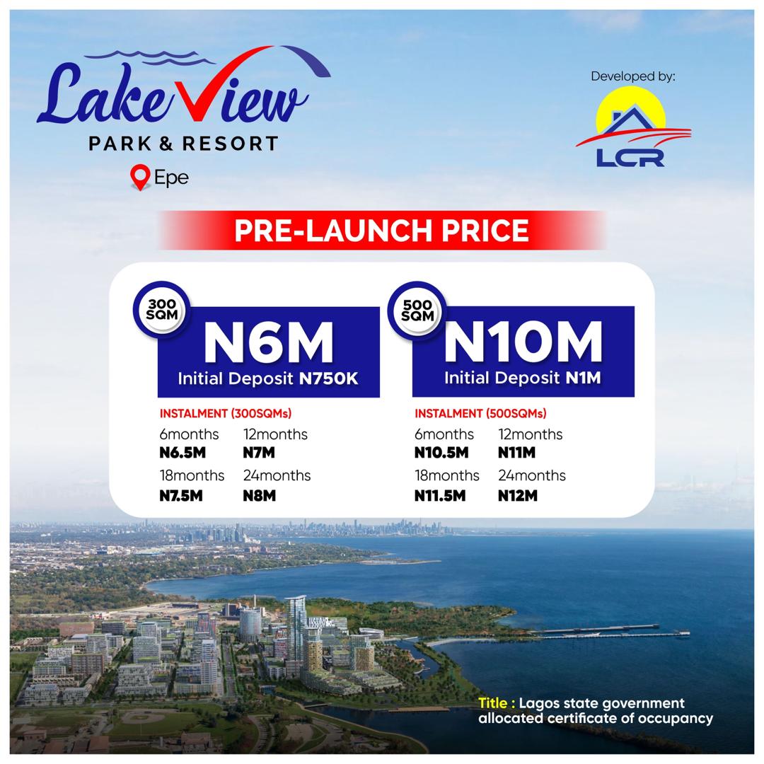LAKE VIEW PARK AND RESORT. Ketu, Epe. Lagos